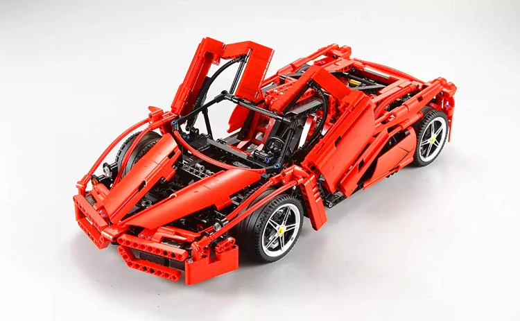 DECOOL 3382A/B Formula Speed Champions Racer Car F1 Enzoed - YWOBB