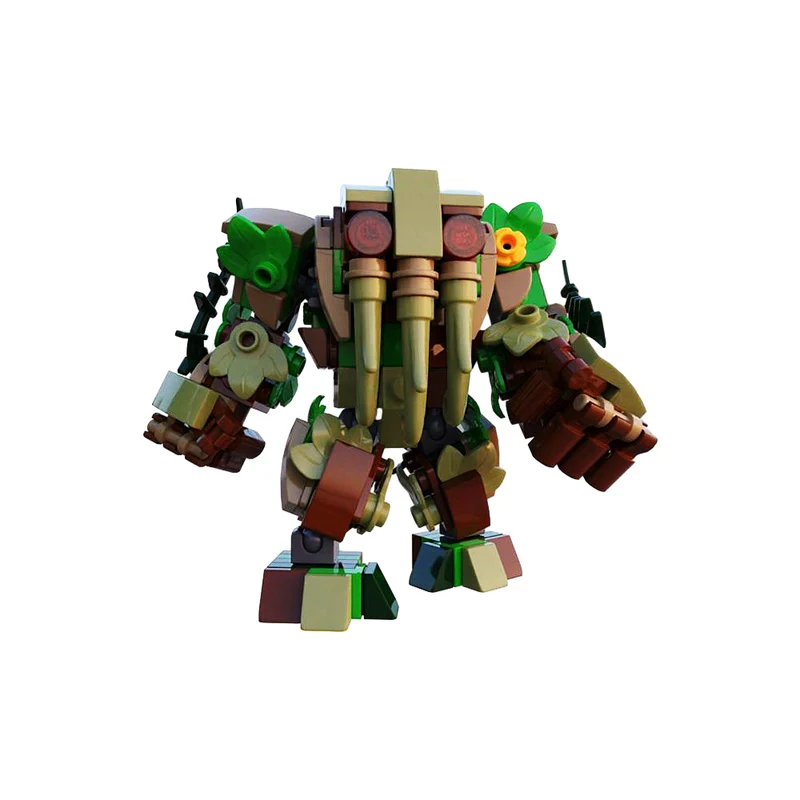 GOBRICKS MOC 161806 Werewolf by Night - YWOBB
