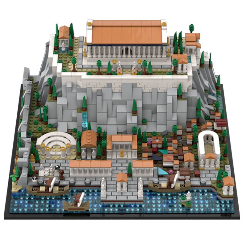 GOBRICKS MOC 117805 Acropolis of Athens - YWOBB