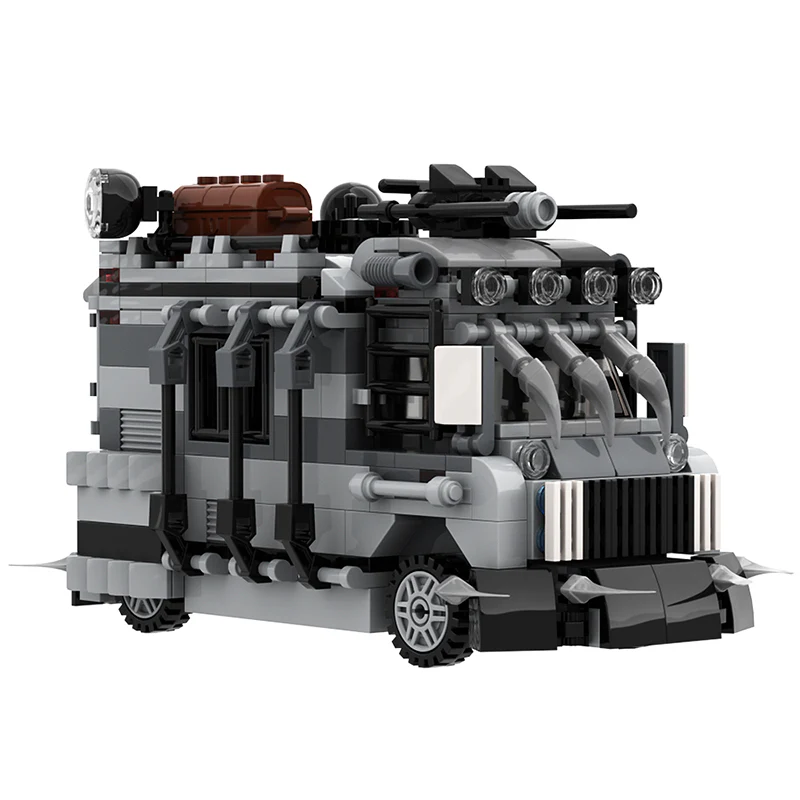 GOBRICKS MOC 2827 Anti zombie van - YWOBB