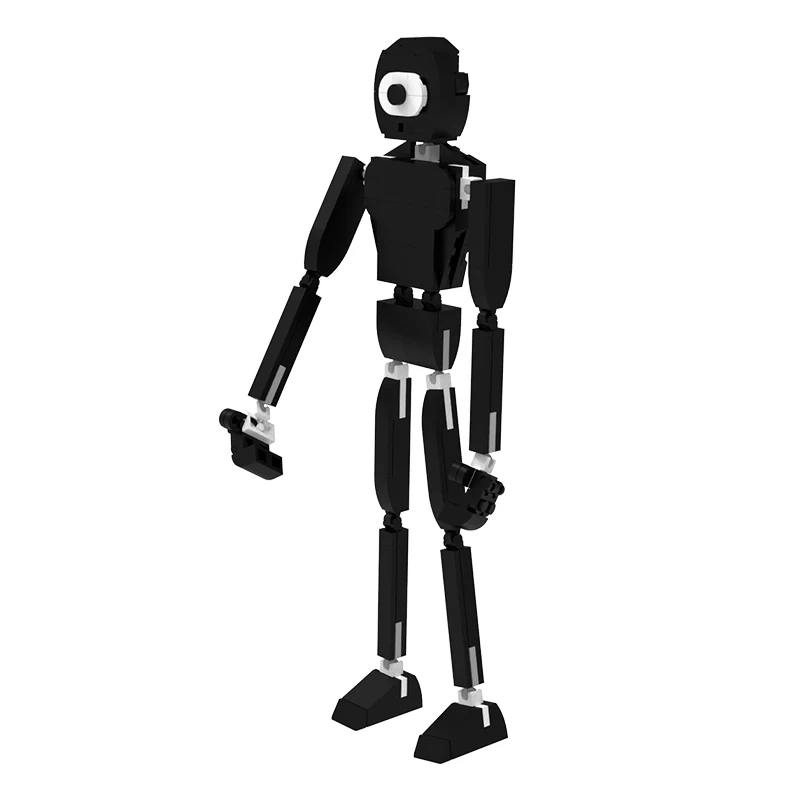 GOBRICKS MOC A0067 Ranbow Friends-Black - YWOBB