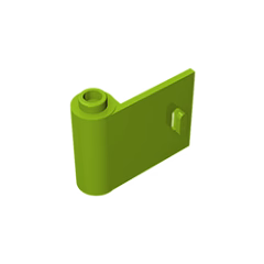 GOBRICKS GDS-1140 Door 1 x 3 x 2 Left - Open Between Top and Bottom Hinge - YWOBB
