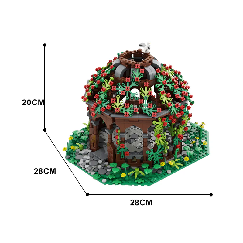 GOBRICKS MOC 124111 Pavillion - YWOBB