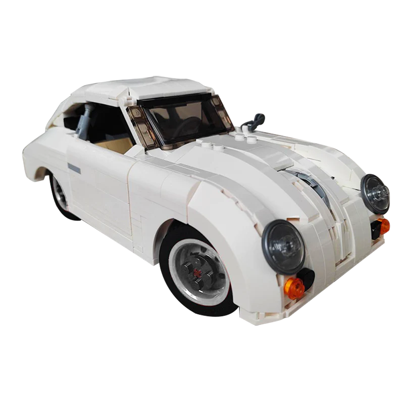 GOBRICKS MOC 130262 Porsche 356 - YWOBB