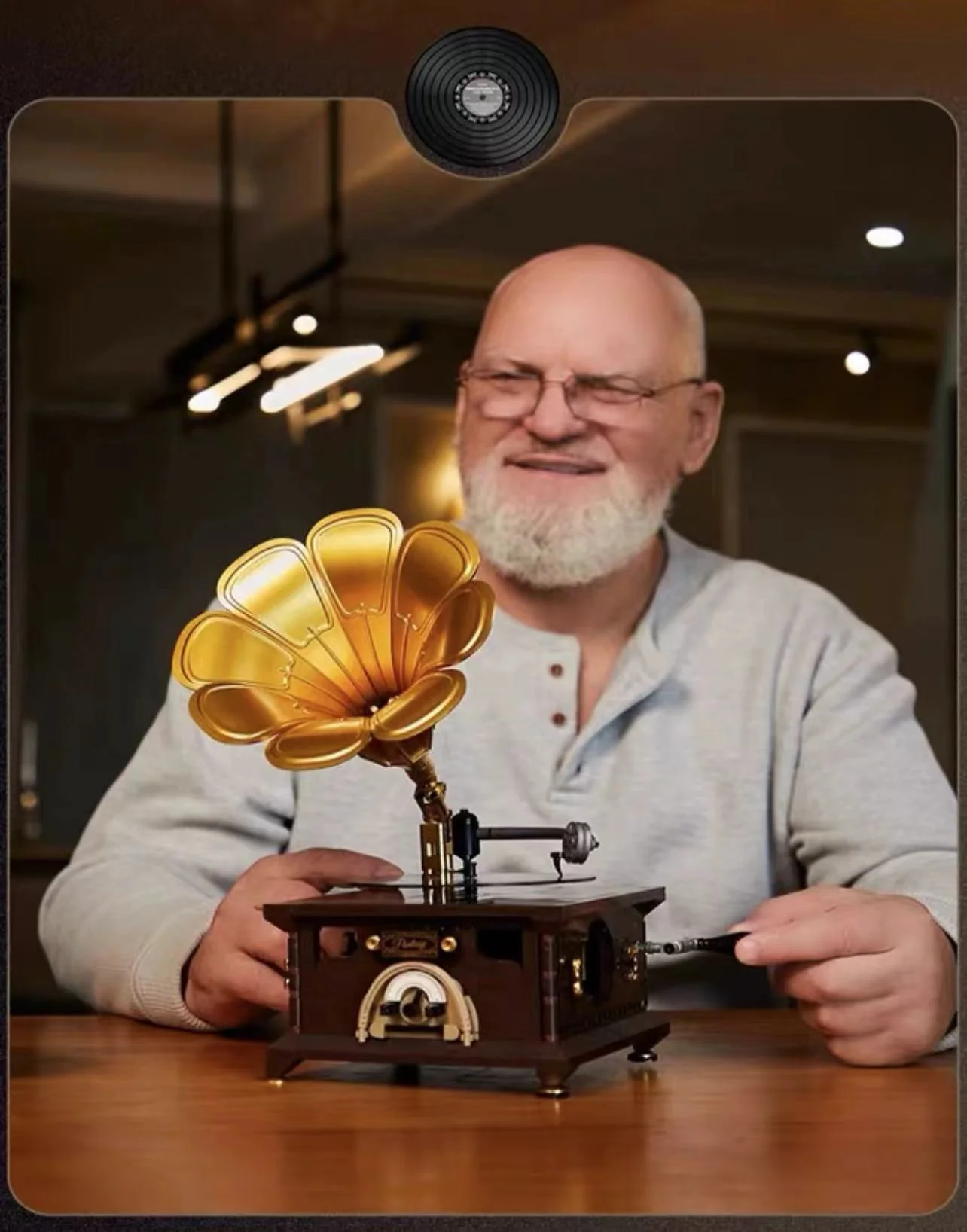 PANTASY 85009 Vintage Gramophone - YWOBB