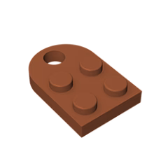 GOBRICKS GDS-846  Modified 2 x 3 with Hole - YWOBB