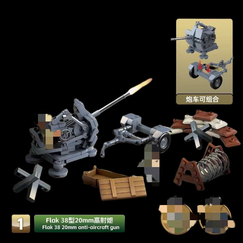 Quan Guan 100284 Heroes and Generals 4 in 1 - YWOBB