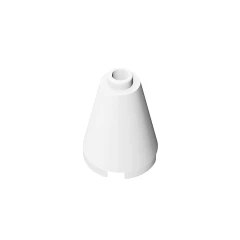 GOBRICKS GDS-746 Cone 2 x 2 x 2 - Open Stud - YWOBB