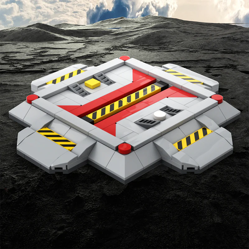 GOBRICKS MOC 121913 Terraner Lowerd Depot - YWOBB