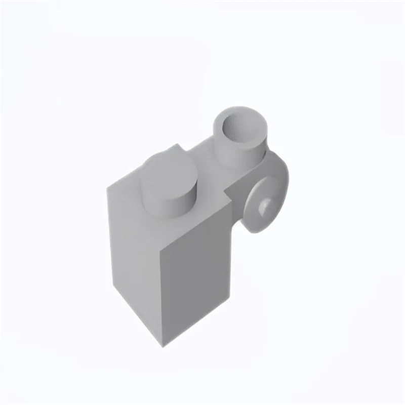 GOBRICKS GDS-M150 Brick Modified 1 x 1 with Scroll with Hollow Stud - YWOBB