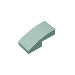 GOBRICKS GDS-656  Curved 2 x 1 - YWOBB