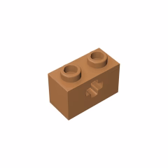 GOBRICKS GDS-633  Brick 1 x 2 with Axle Hole - YWOBB