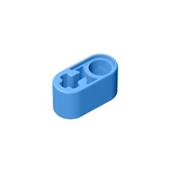 GOBRICKS GDS-669 Liftarm Thick 1 x 2 - Axle Hole - YWOBB