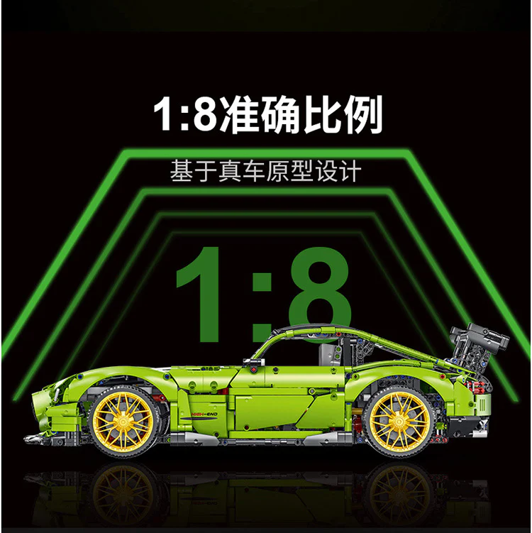 FEI FAN F10001 1:8 Benz Green AMG - YWOBB