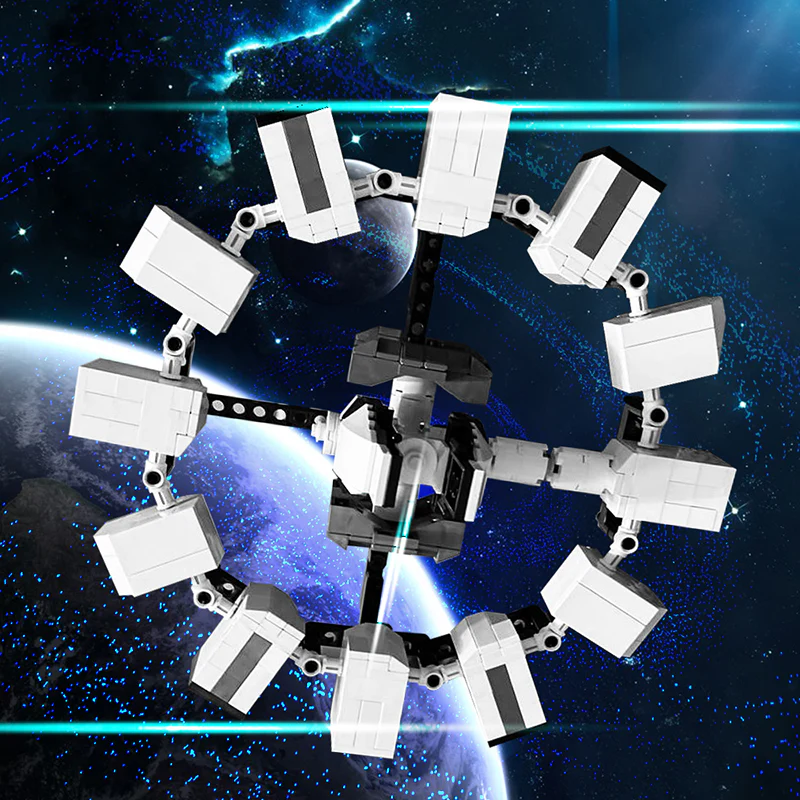 GOBRICKS MOC 74194 Endurance from Interstellar - YWOBB
