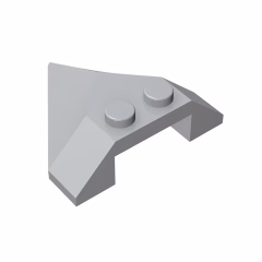 GOBRICKS GDS-1076 Wedge 4 x 4 Pointed - YWOBB