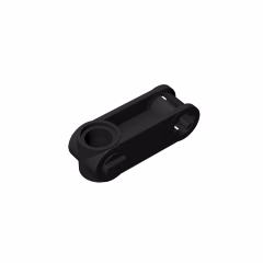 GOBRICKS GDS-1172 Axle and Pin Connector Perpendicular 3L with Pin Hole - YWOBB