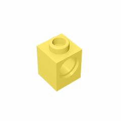 GOBRICKS GDS-622  Brick 1 x 1 with Hole - YWOBB