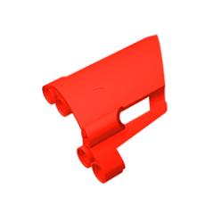 GOBRICKS GDS-1341 Panel Fairing #22 Large Short, Small Hole, Side A - YWOBB