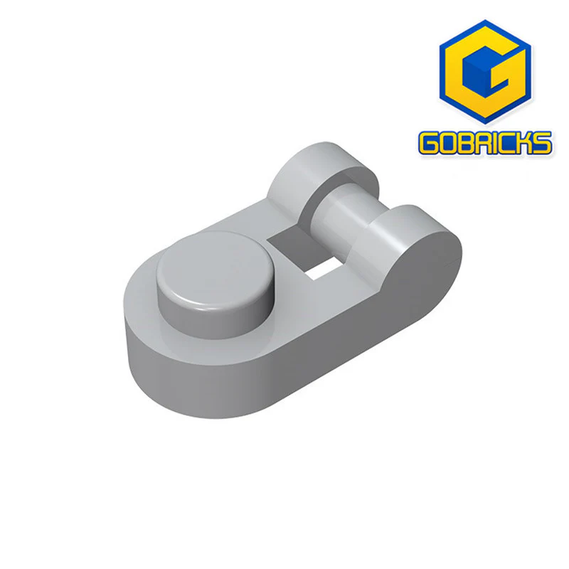 GOBRICKS GDS-1290 Round 1 x 1 with Bar Handle - YWOBB