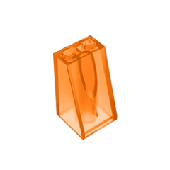 GOBRICKS GDS-1404 Slope 75 2 x 2 x 3 - Solid Studs - YWOBB