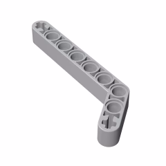GOBRICKS GDS-674 Modified Bent Thick 1 x 9 - YWOBB