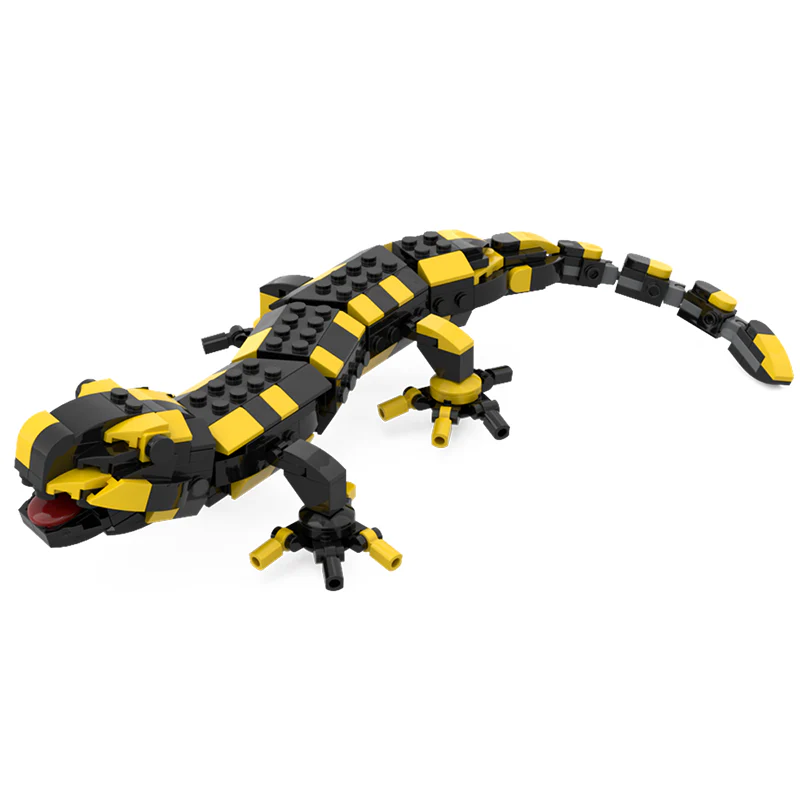 GOBRICKS MOC 97315 Fire Salamander - YWOBB