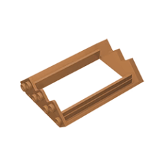 GOBRICKS GDS-1273 Frame 4 x 4 x 6 Corner - YWOBB