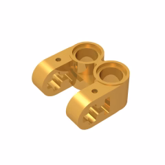 GOBRICKS GDS-992 Axle and Pin Connector Perpendicular Double Split - YWOBB