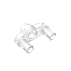 GOBRICKS GDS-1035 Pin Connector 3L with 2 Pins and Center Hole - YWOBB