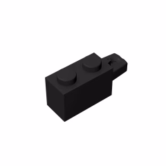 GOBRICKS GDS-1093 Hinge Brick 1 x 2 Locking with 1 Finger Horizontal End - YWOBB