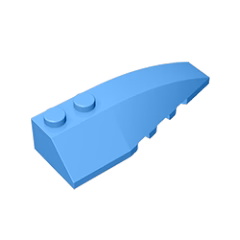 GOBRICKS GDS-745 Wedge 6 x 2 Right - YWOBB