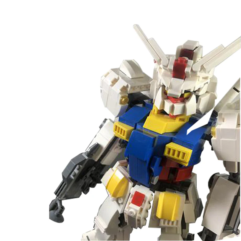 GOBRICKS MOC 90920 Robo RX-78-2 - YWOBB