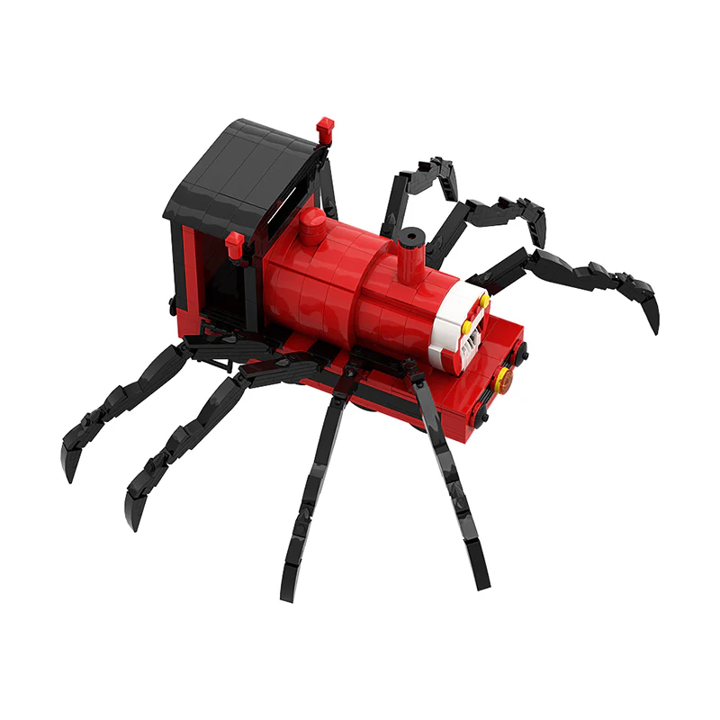 GOBRICKS MOC A0374Y01 Charles the Little Train of Horror (big money) - YWOBB