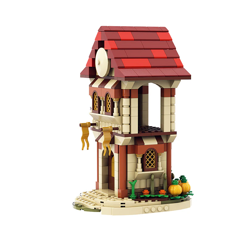GOBRICKS MOC 139267 Warrior Woman's Home - YWOBB