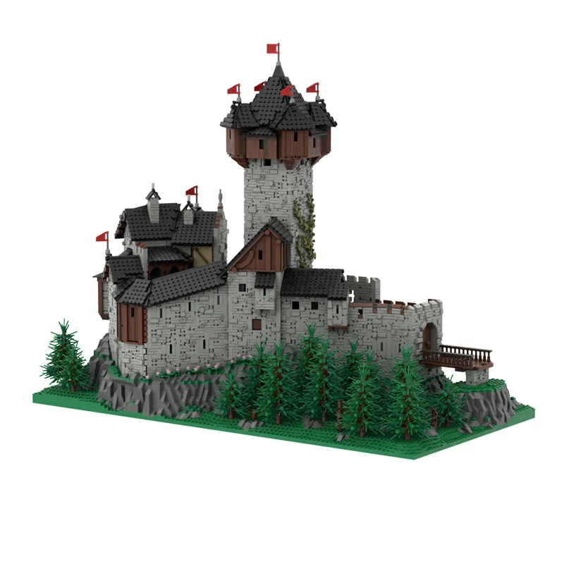 MOC 65340 Burg Falkenstein Medieval Castle In Carinthia Austrian Alps - YWOBB