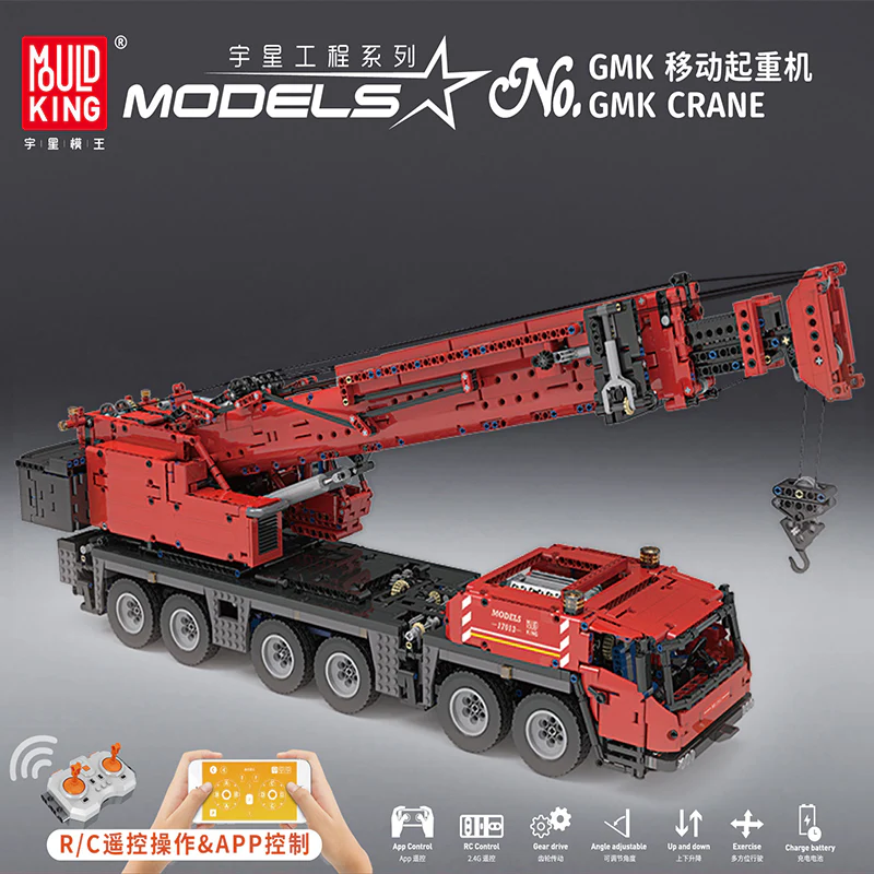 Mould King 17013  Grove GMK Crane - YWOBB