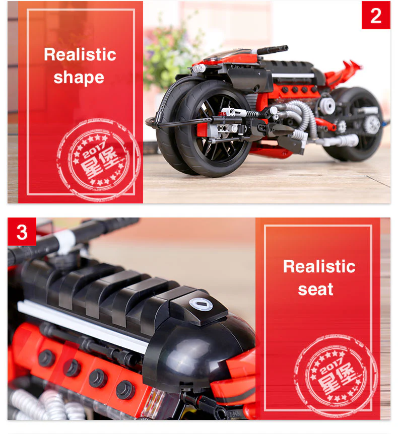 XINGBAO XB-03021 The Off-road Motorcycle - YWOBB