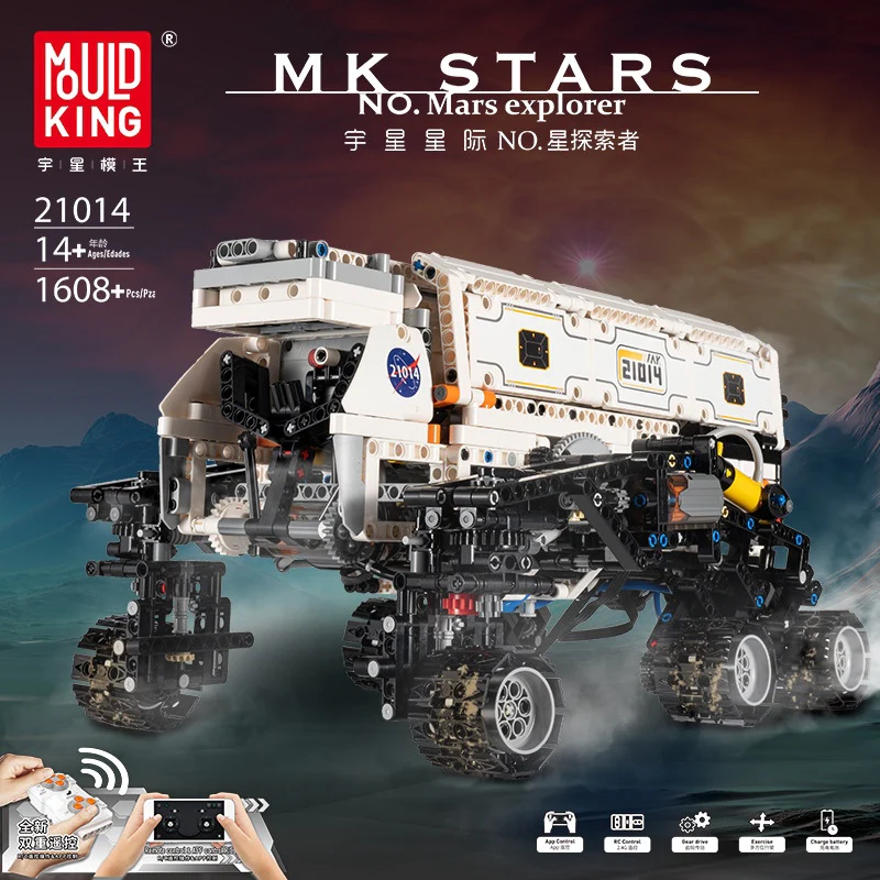 Mould King 21014 Mars Explorer - YWOBB