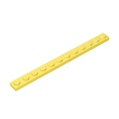 GOBRICKS GDS-508 Plate 1 x 12 - YWOBB