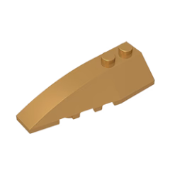 GOBRICKS GDS-744 Wedge 6 x 2 Left - YWOBB