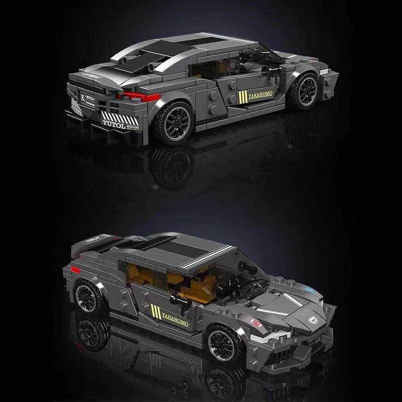 Mould King 27052 Mini Racing Cars - YWOBB