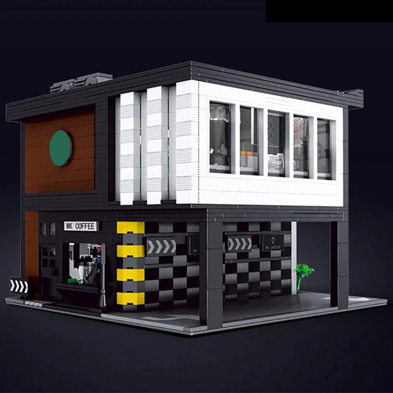 Mould King 16036 Modern Cafe Modular OVP EU Warehouse Version - YWOBB