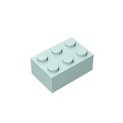 GOBRICKS GDS-541 Brick 2 x 3 - YWOBB