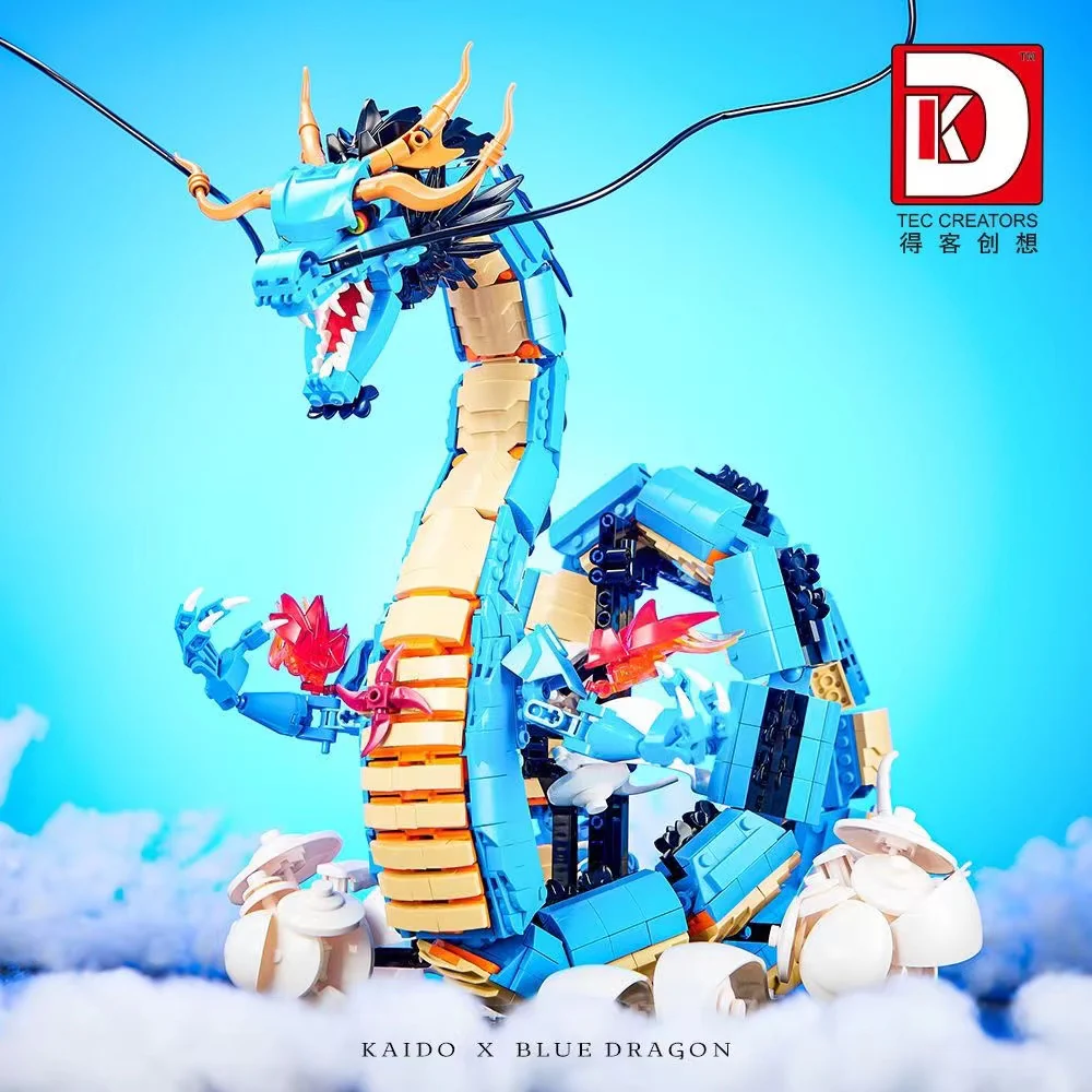 DK 5011 One Piece Kaido Blue Dragon Form - YWOBB