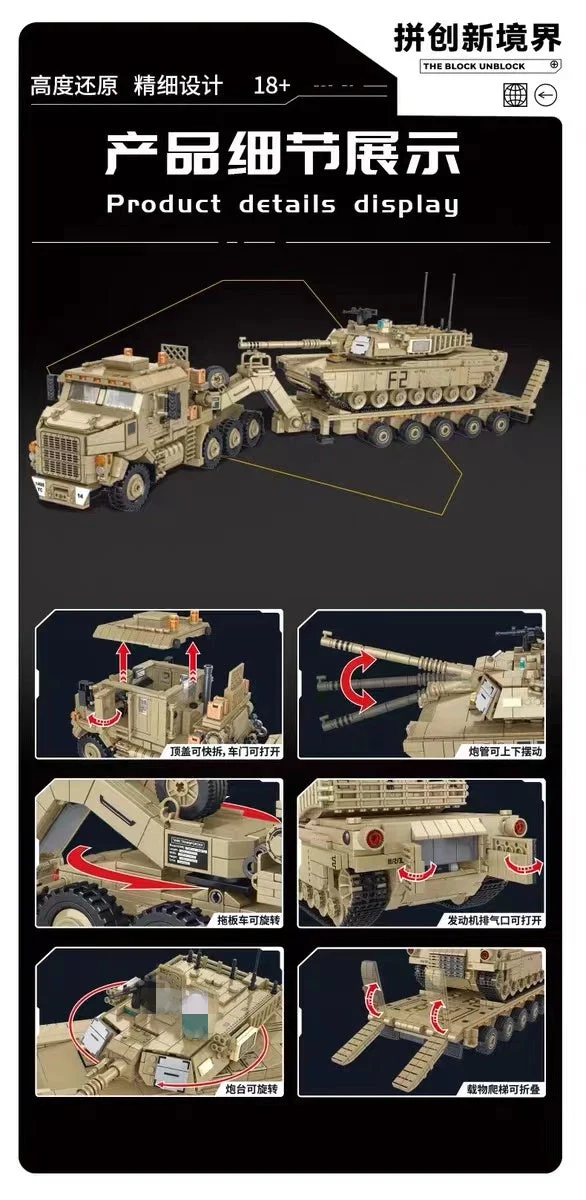 PANLOS 628015 M1070 Armored Vehicle - YWOBB
