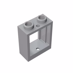GOBRICKS GDS-783 Window 1 x 2 x 2 Flat Front - YWOBB