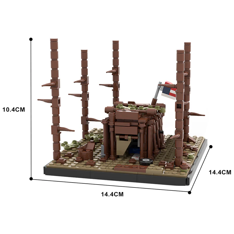 GOBRICKS MOC 89218 Castle Byers - YWOBB