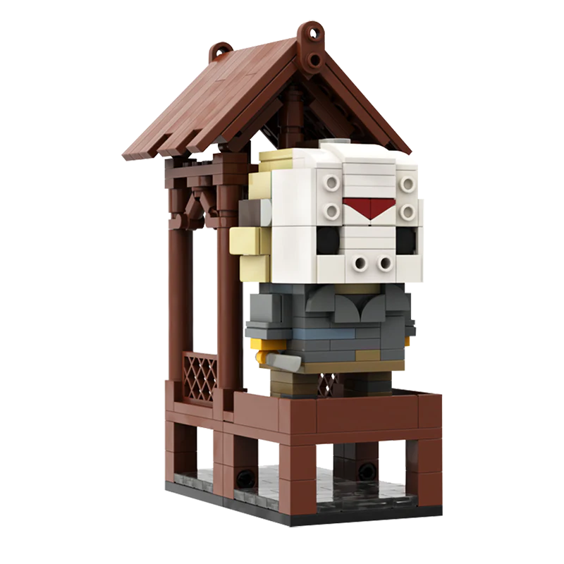 GOBRICKS MOC 47147 Jason Voorhees Brickheadz - YWOBB