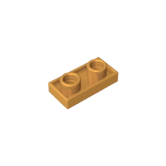 GOBRICKS GDS-1581 1x2 double-sided plate - YWOBB